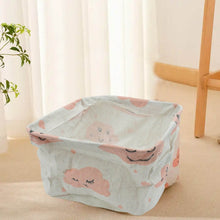 Small Foldable Storage Boxes Cubes Container Organizer Baskets Fabric Drawers Bedroom, Closet, Toys, Thick Cloth Shimmer, Home Decor Organizers Bag for Adult Makeup, Baby Toys liners, Books - dailyneed.life