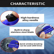 2-in-1 Emergency Safety Cutter – Keychain Tool for Glass Breaking & Seatbelt Cutting, Portable & Handy - dailyneed.life