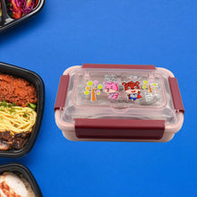 Food‑Safe Materials Kids Lunch Box With steel Spoon & chopsticks Compartment is Designed Made of 304 Stainless Steel Easy to Clean for School for Camping for Work for Home, Office - dailyneed.life