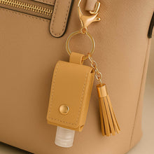 Portable Hand Sanitizer Holder Keychain with Tassel (1 Pc) - dailyneed.life