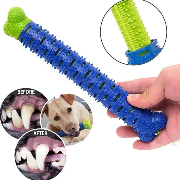 Dog Tooth Brush, Puppy Chew Toothbrush Stick Teeth Cleaning Dental Toys (1 Pc) - dailyneed.life