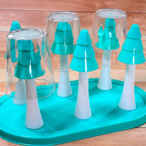 Plastic Glass Stand Antique / Tumbler Holder / Glass Holder for Kitchen / Dining Table - dailyneed.life