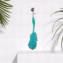 Loofah Back Scrubber for Shower, Long Handle Bath Sponge Shower Brush, Soft Nylon Mesh Back Cleaner Washer, Body Bath Brush for Women and Men, Bathroom Shower Accessories (45 Cm) - dailyneed.life