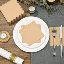 Disposable Scalloped Edge Tissue Napkins Set (120 Pc) - dailyneed.life