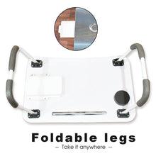 Multi-Purpose Laptop Desk for Study and Reading with Foldable, Cupholder & Drawer (1 Pc / Mix Catoon Design / 58×38 Cm) - dailyneed.life