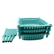 3 layer round Kitchen Trolley Basket ( MOQ :- 6 Pc) - dailyneed.life