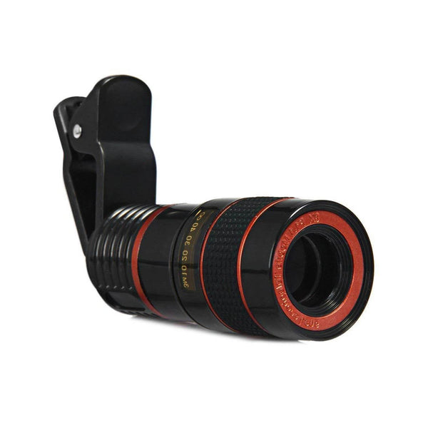 Clip-on 8X Optical Zoom Telescope Phone Camera Lens - dailyneed.life