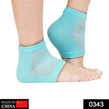 Heel Pain Relief Silicone Gel Heel Socks (Multicolor) - dailyneed.life