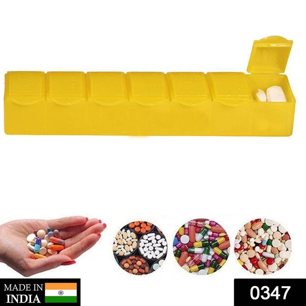 7 Days Pill Box with 7 Compartments - dailyneed.life