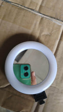 Rechargeable LED Makeup Mirror with Ring Light (1 Pc) - dailyneed.life
