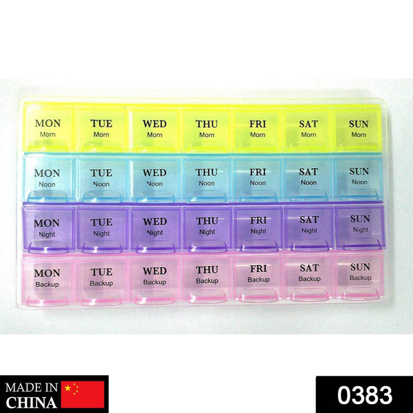 Weekly Pill Case 28-Slot Medicine Organizer - dailyneed.life