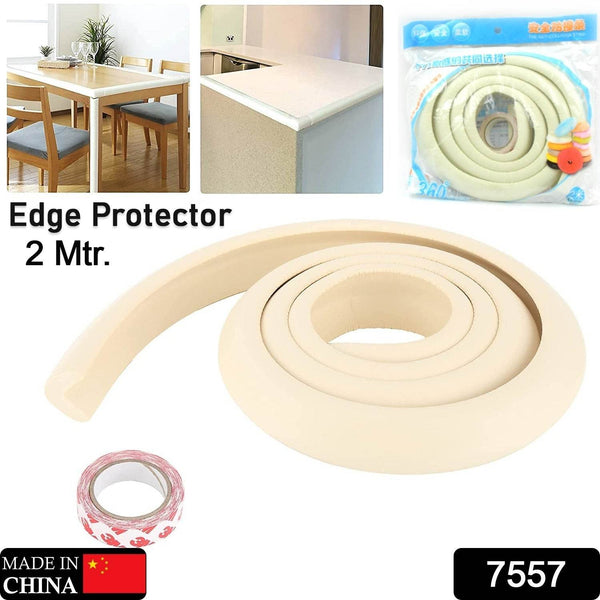 Corner Edge Protector – Soft Rubber Safety Bumper Guard for Baby Proofing Furniture, Table, & Bed (2 Mtr) - dailyneed.life