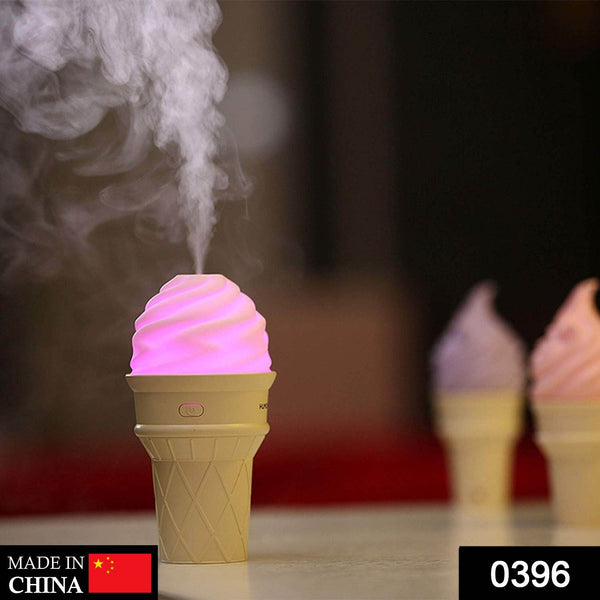 Ice Cream Design LED Humidifier for Freshening Air & Fragrance (Multicoloured) - dailyneed.life