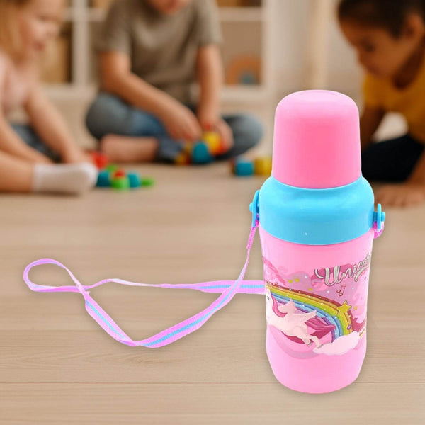 500ml Insulated Sports Water Bottle with Dori & Straw: Leakproof, BPA-Free, Kids - dailyneed.life