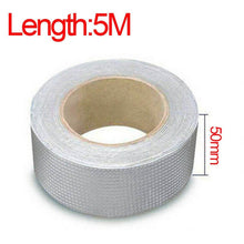 Self-Adhesive Insulation Resistant High Temperature Heat Reflective Aluminium Foil Duct Tape Roll (0.8mm) - dailyneed.life