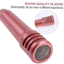Mini Microphone Mic with Earphone for Voice Recording, Mike Mic Microphone with Handsfree for Mobile Computer, Headphone Handfree Earphone Usb Microphone Vocal Gift Miniature Children (1 Pc) - dailyneed.life