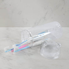 Multipurpose Travel-Friendly Toothbrush Holder with 5 Soft Bristle Toothbrushes - dailyneed.life