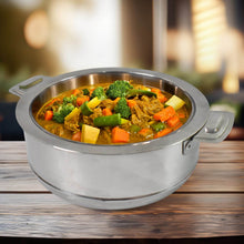 Royal Unique Hot Pot Stainless Steel Insulated Serving Casserole with Lid Handle (2000 ML) - dailyneed.life