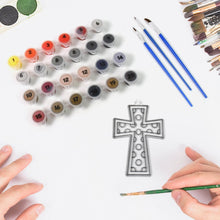 Paint by Number Kits 2 Set 20 Number Color, 6 paint brushes (2 Set) - dailyneed.life