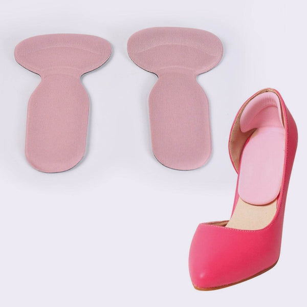 2 in 1 T Shaped Silicone Self Adhesive Shoe Heel Pads Insoles (1 Pair) - dailyneed.life