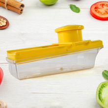 Big Multipurpose Vegetable and Fruit Slicer (Yellow / 1 Pc) - dailyneed.life