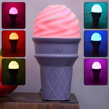 Ice Cream Cone Shape Air Freshener Humidifier (1Pc / Purple ) - dailyneed.life