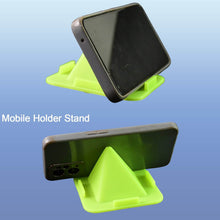 Virgin Mobile Accessories Universal Portable Four-Sided Pyramid Shape Desktop/ Table Mobile Holder Stand (1 Pc) - dailyneed.life