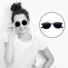Pink UV Protected Round Sunglasses, classic Sunglasses for Men & Women, Lightweight - dailyneed.life