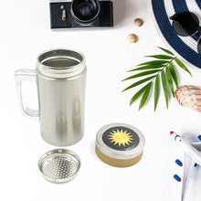 Multifunctional Double-Wall Thermos Water Bottles, Spill Proof with Leakproof Drinking Cup for Office Mug, Home, Travel, School (400ml) - dailyneed.life