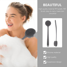 Silicone Back Scrubber Brush with Long Handle (1 Pc) - dailyneed.life