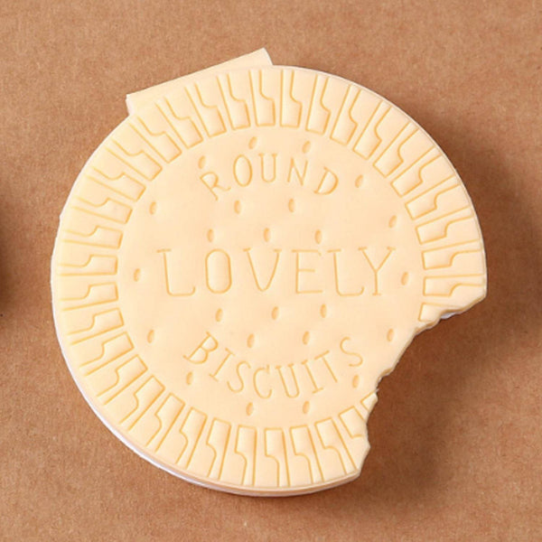 Round Biscuit-Scented Notebook – Fun Writing Copybook (1 Pc) - dailyneed.life