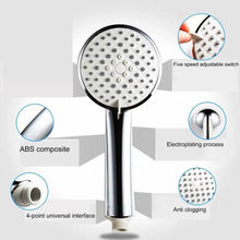 Shower Head Multi-Function Plastic High Pressure Shower Spray for Bathroom - dailyneed.life