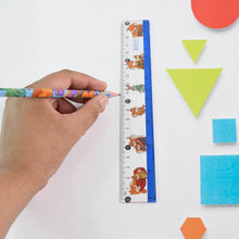 Cartoon Printed Plastic Ruler 20 cm (1 Pc) - dailyneed.life