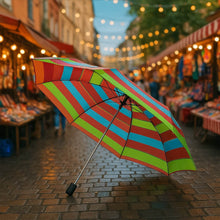 3-Fold Sun & Rain Protective Solid Foldable Umbrella, (1 Pc / Mix Design) - dailyneed.life