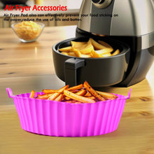 Air Fryer Reusable Silicone Pot with Handles (6 Pc set) - dailyneed.life
