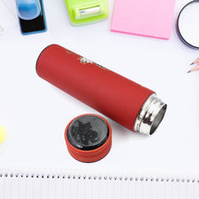 Printed Smart Vacuum Insulated Water Bottle with LED Temperature Display (1 Pc / 500 ML Approx / Multicolor) - dailyneed.life
