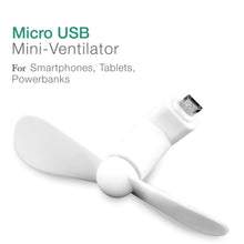 Micro / Android USB Mini Fan Flexible USB Fan (1 Pc / Loose) - dailyneed.life