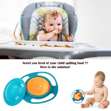 Rotating Baby Bowl used for serving food to kids and toddlers etc. - dailyneed.life