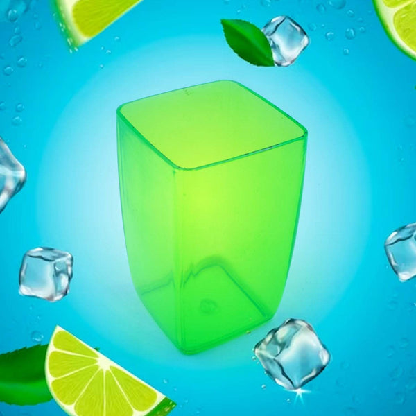 Multi-Purpose Unbreakable Plastic Mini Juice / Water Glass Bathroom Tumbler Cup Unbreakable Dental Rinsing Cup (1 Pc) - dailyneed.life