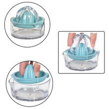 Manual Drink Orange Lemon Citrus Lime Fruit Juice Juicer Squeezer, BPA Free, Press & Pourer With Lid Plastic Manual (1 Pc) - dailyneed.life