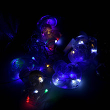 8 Feet 12 Wish Heart Ball String LED Lights With Color Box for Home Decoration, Diwali & Wedding LED Christmas Light Indoor and Outdoor Light ,Festival Decoration (Wishing Ball Multicolor) - dailyneed.life