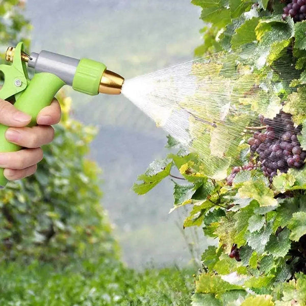 Water Spray Nozzle, Hose Sprayer, High Pressure Long Range Zinc Alloy Rotatable for Gardening Spray Adjustable High Pressure Car Washer Washing Water Spray Gun - dailyneed.life