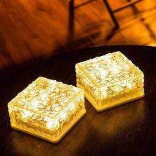 Solar Ice Cube Garden Light for Pathways & Christmas Decor - dailyneed.life