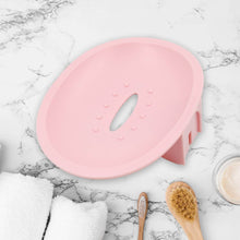 Wall Mounted 1 Layer Soap Holder with Hook Self Adhesive Plastic Soap Holder with Hook for Bathroom Kitchen Sink and Wash Basin ,Sabudani (1 Pc) - dailyneed.life