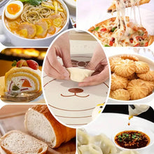 3 In1 Silicone Baking Mat With Wooden Belan & Cake Scraper (3 Pcs Set / 65×45 CM) - dailyneed.life