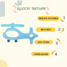 Silicone Helicopter Shape Teether for Baby (1 Pc / Mix Color) - dailyneed.life