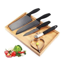 5-Piece Stainless Steel Kitchen Knife Set – Chef, Chopping, Utility, Butcher Knives - dailyneed.life