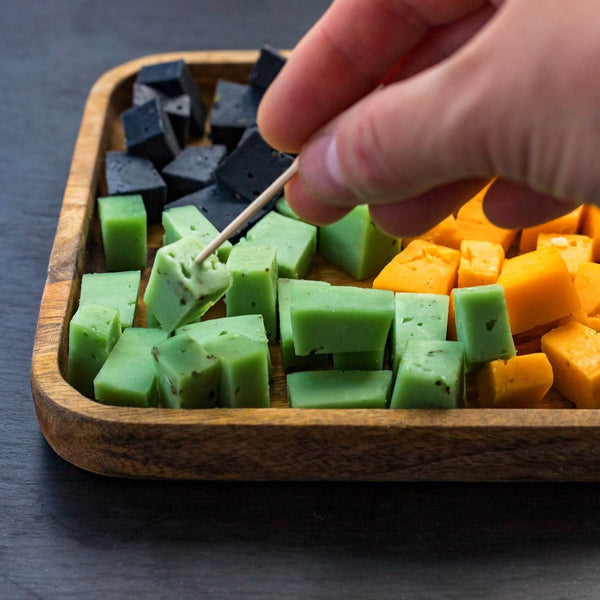 Wood Double Sided Toothpicks with Clear Plastic Storage Box - dailyneed.life