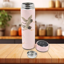 Printed Smart Vacuum Insulated Water Bottle with LED Temperature Display (1 Pc / 500 ML Approx / Multicolor) - dailyneed.life