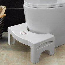 Plastic Non-Slip Folding Toilet Squat Stool - White Color - dailyneed.life
